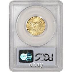 2003 American Gold Eagle 1/4 Oz 10 $ Pcgs Ms69