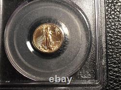 2004 Aigle d'or américain de 5,00 dollars PCGS 69 non circulé