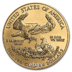 2005 1/2 Oz Gold American Eagle Bu Sku #75205