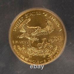 2005 G$5 1/10 Oz Gold American Eagle Icg Ms 70 Sku-g1409
