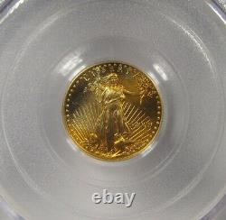 2005 Gem Brillant Pcgs Non Circulé $5 American Eagle Gold Coin Ak53