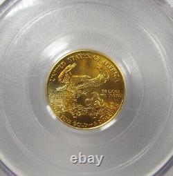 2005 Gem Brillant Pcgs Non Circulé $5 American Eagle Gold Coin Ak53