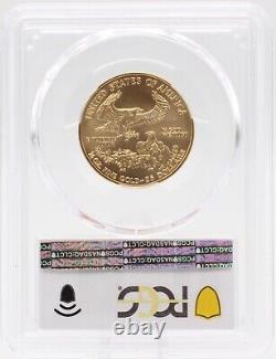 2005 Pcgs Ms70 25 $ Gold American Eagle 1/2 Oz
