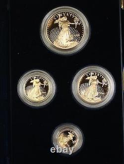 2005 Us Mint American Gold Eagle Age 4 Coin Proof Set As Issued With Coa No Box