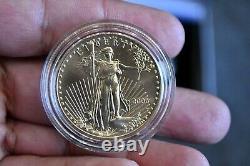 2006 W American Eagle 20th Anniversary Gold & Silver Coin Set