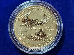 2006-w 1 Oz American Gold Eagle 20th Anniversary 3 Coin Set Proof/reverse