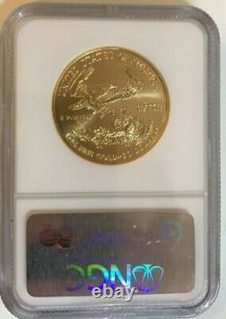 2006-w 1 Oz Or American $50 Eagle Coin Ngc Ms70 20e Anniversaire