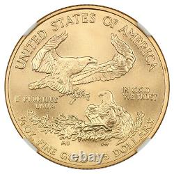 2008-w Aigle D'or 25 $ Ngc Ms70 (burnis) Aigle D'or Américain Age