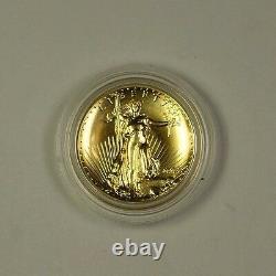 2009 American Gold Eagle Age 20 $ Presque Parfait Ultra High Relief (proof-like)