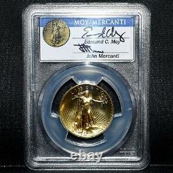 2009 Gold Ultra High Relief 20 $? Pcgs Mlle-69? Uhr Moy & Mercanti A Signé? Confiance
