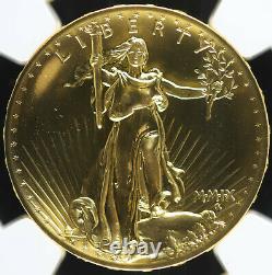 2009 Ultra High Relief 20 $ Or Ngc Ms70 Pl Uhr Double Eagle Gold St Gaudens