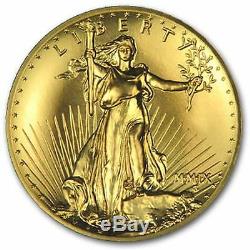 2009 Ultra High Relief Double Eagle Gold Coin Boîte D'origine Et Coa