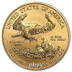 2010 1/2 Oz Gold American Eagle Bu Sku #58143