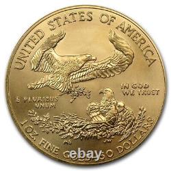 2010 1 once pièce d'or American Eagle $50 - Qualité non circulée