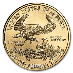 2011 1/4 oz Gold American Eagle BU SKU #59148 translates to: Aigle Américain en or de 1/4 oz 2011, qualité non circulée, référence SKU #59148.