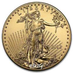 2012 1 Oz Gold American Eagle Bu Sku #65079