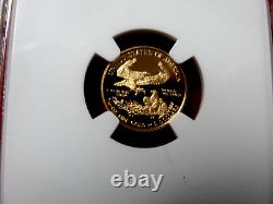 2012 W $5 1/10 Oz Premier Lancement Aigle D'or Ngc Pf 70 Ultra Cameo Article #003