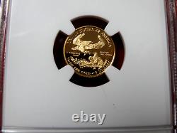 2012 W $5 1/10 Oz Premier Lancement Aigle D'or Ngc Pf 70 Ultra Cameo Article #003
