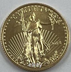 2014 American Liberty Gold Eagle 1/10 Ounce Gold Coin Non Circulé