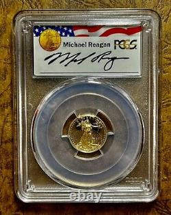 2016 W $5 Gold Eagle 30e Pcgs 22k Reagan Pr70 Gaudens Design 1/10 # Him Ksh