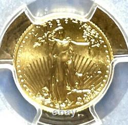 2017 $5 Gold Eagle Pcgs Première Grève 1/500 Gaudens Design Ms70 # Ghe Stock Nkh
