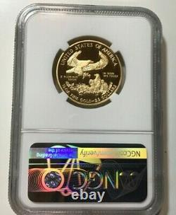 2017 W American Gold Eagle Proof 1/2 Oz 25 $ Ngc Pf70 Ucam Moy Signé Ultra Cameo