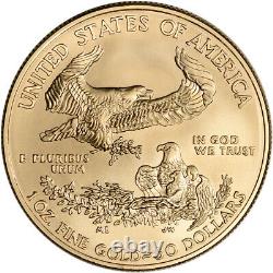 2018 American Gold Eagle (1 Oz) 50 $ Ngc Ms70 Premières Publications