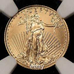 2019 G$5 1/10 oz Gold American Eagle Early Release NGC MS 69 SKU-G2811 translates to:
  <br/>

	<br/> 
	2019 G$5 1/10 oz Aigle Américain en Or Early Release NGC MS 69 SKU-G2811
