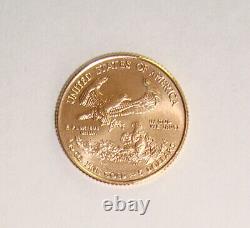 2020 1/10 Oz $5 American Gold Eagle Bullion Coin Gem Uncirculated