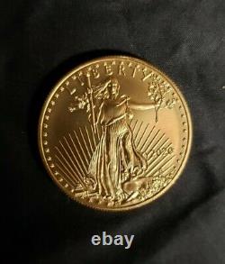 2020 Uncirculated Untouched American Gold Eagle 1 Oz Pièce $50 Bu