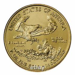 2021 1/2 Oz Gold American Eagle T-1 25 $ Gem Bu
