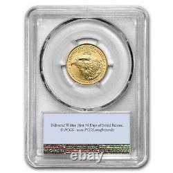 2021 1/4 Oz American Gold Eagle Ms-69 Pcgs (firststrike, Type 2)