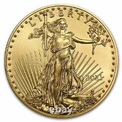 2021 1 Oz American Gold Eagle (mintdirect Single) Sku#218762