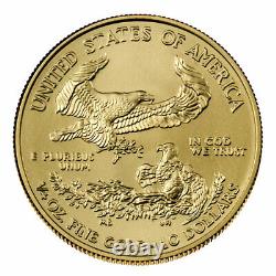 2021 $10 American Gold Eagle 1/4 Oz Brilliant Uncirculated