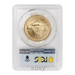 2021 50 $ American Gold Eagle Type 2 Pcgs Ms70 Premier Jour D'émission Bullion Coin