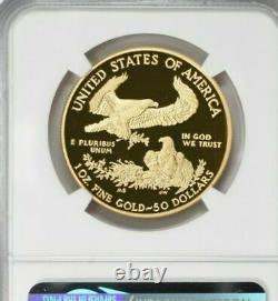 2021 W 1 Oz Proof Gold Eagle Ngc Pf70 American Eagle 21eb One Ounce G$50 Type 1