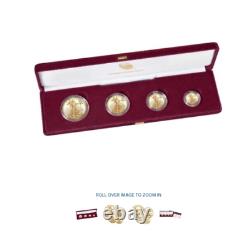 2021 W 21ef American Eagle 2021 Gold Proof Four-coin Set Order Confirmé