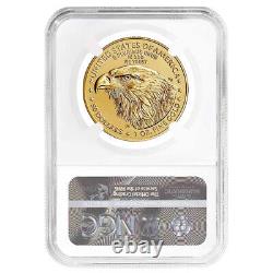 2022 50 $ American Gold Eagle 1 Oz Ngc Ms70 If Als Label