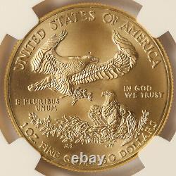 Aigle américain en or 2010 1oz 50 $ NGC MS69