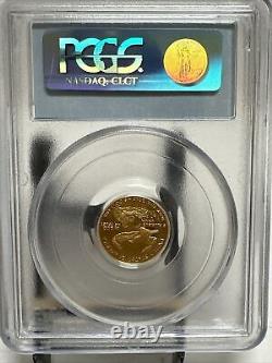 Aigle américain en or de 1/10 oz de 1991 P $5 PCGS PR70 DCAM