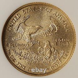 Aigle américain en or de 2004 1/10 oz $5 NGC MS69