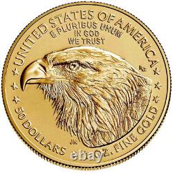 Aigle d'Or Américain 1 oz BU de 50 $ de 2023