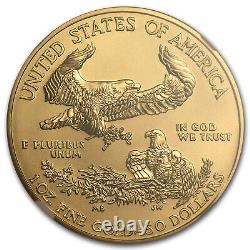 Aigle d'or américain de 1 once 2013 MS-70 NGC (Premières émissions)