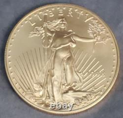 Aigle d'or américain de 1998, 1 once, 50 $, état de brillant universel (BU).