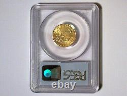 Aigle d'or américain de 2004, 10 $, 1/4 oz d'or fin, PCGS MS69.