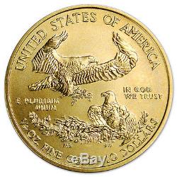 Aléatoire Date De 1/4 Oz D'or American Eagle Pièce De 10 $ Sku26122