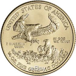 Américaine Gold Eagle (1/4 Oz) 10 $ Bu Aléatoire Date