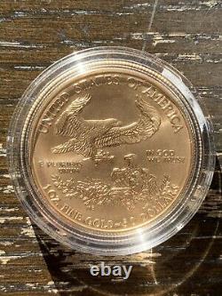American Eagle 2020-w One Ounce Gold Pièce Non Circulée