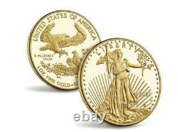 American Eagle 2021 One Ounce Gold Proof Coin. Dans La Main! Scellé