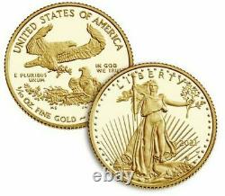 American Eagle 2021 One-tenth Ounce Gold Two-coin Set Designer Edition Seeled